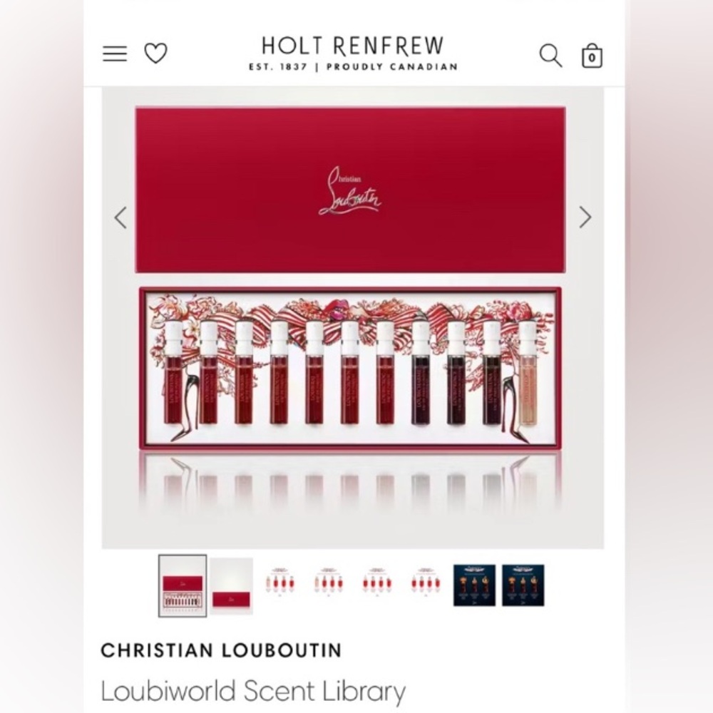Christian Louboutin Scent Library Collection